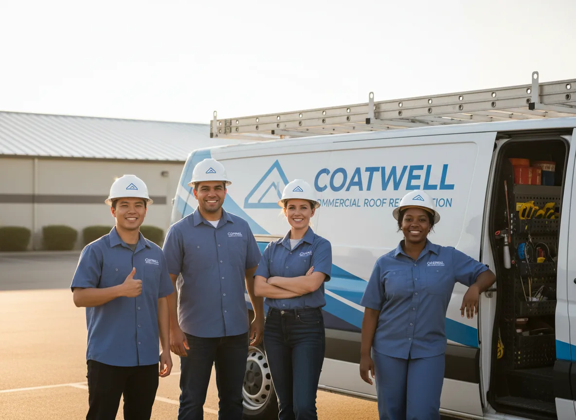 Commercial roof coating company in Ackworth, IA